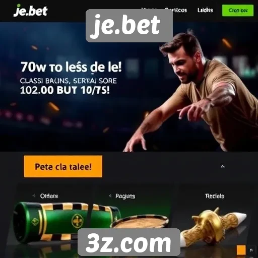 Avaliação de bônus disponíveis no site je.bet