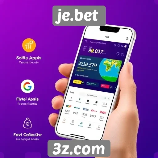 Funcionalidade do aplicativo mobile do je.bet