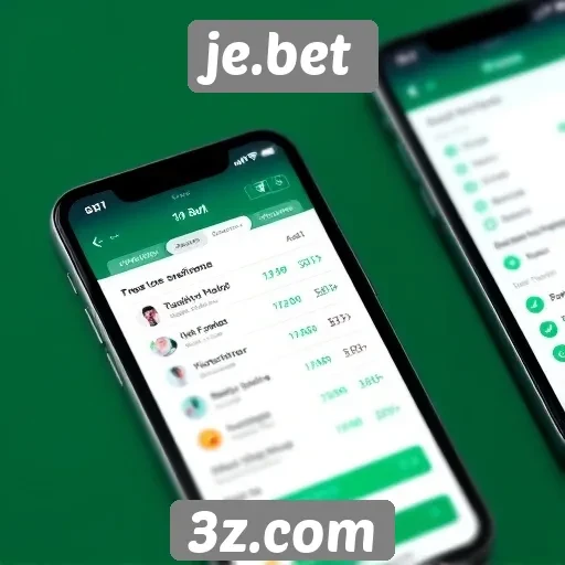 Experiência do usuário no je.bet em dispositivos móveis